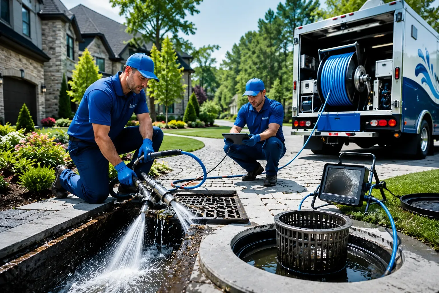 Local outdoor drain cleaning professionals in Atherton, CA