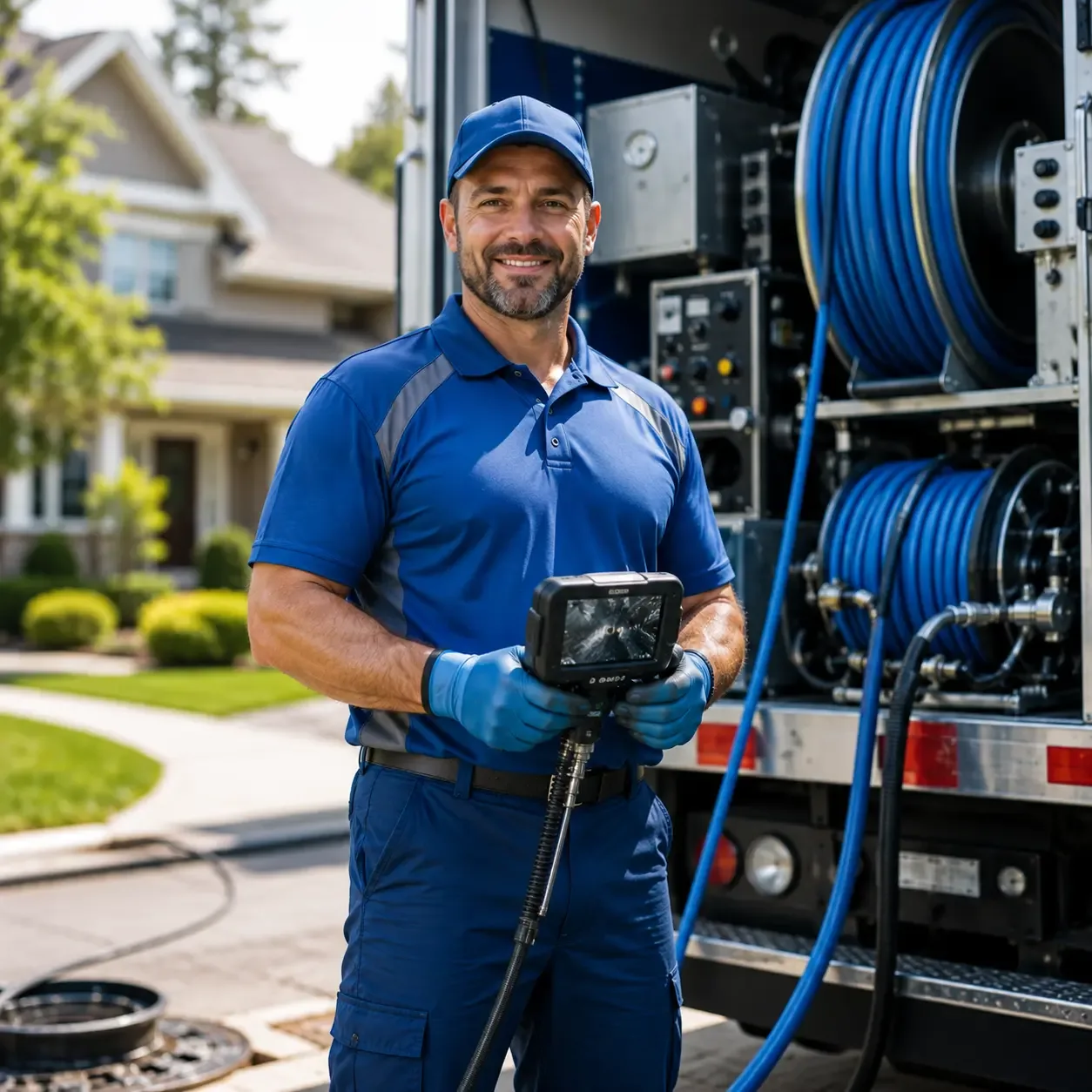 Local outdoor drain cleaning specialists in Atherton, CA